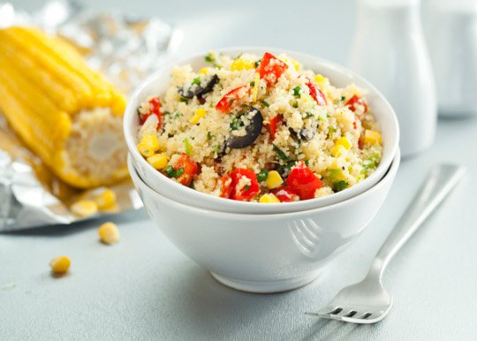 Салат с кускусом от Ольги Прокофьевой
